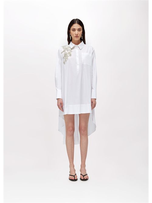 Dress woman white BLUGIRL BLUMARINE | RA6144T2943/11111